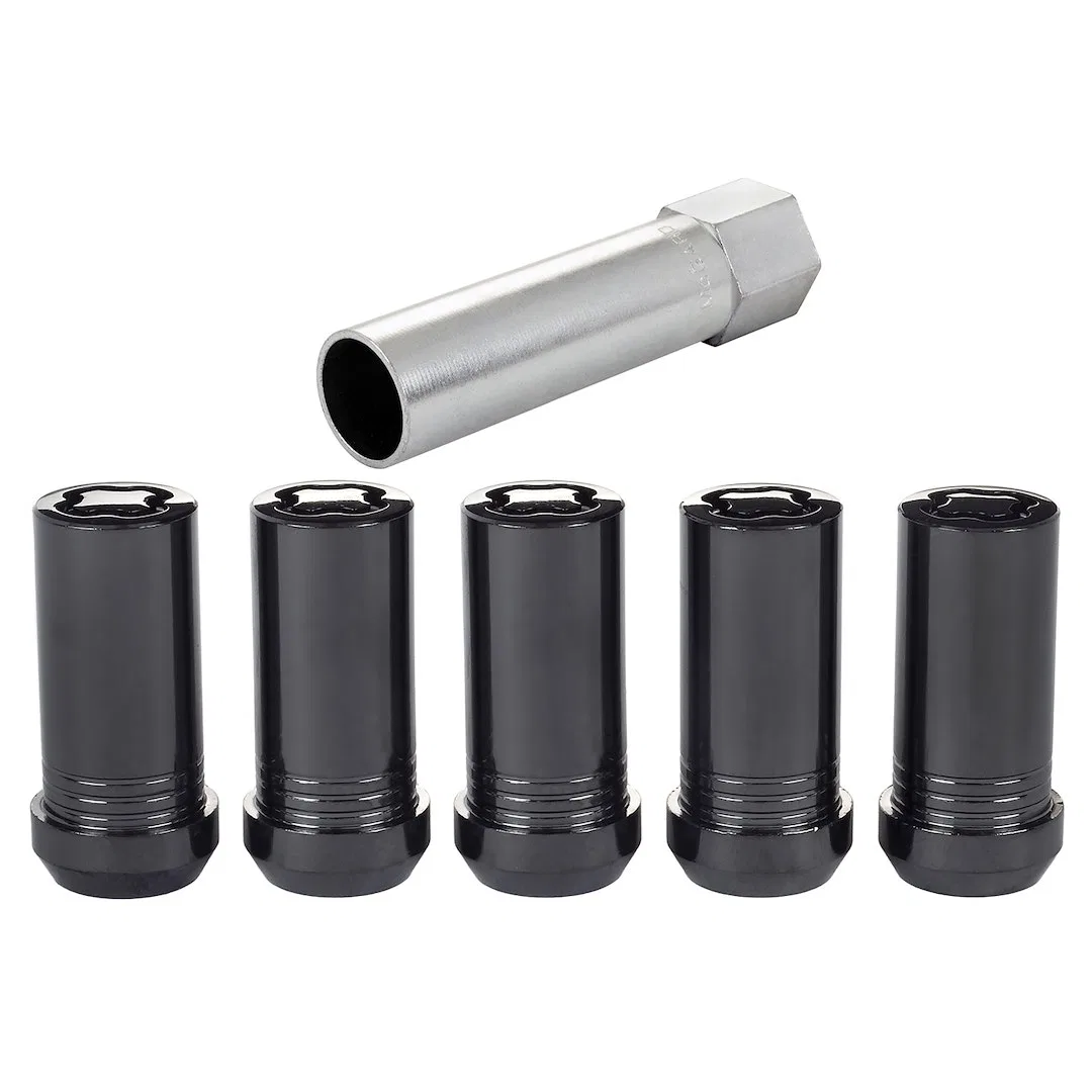 25540BK – MCGARD Wheel Lock, Lug Nut Lock 1/2 Inch-20 Thread Size Conical Seat Tuner Lug Use With Alloy Wheels Only 1...